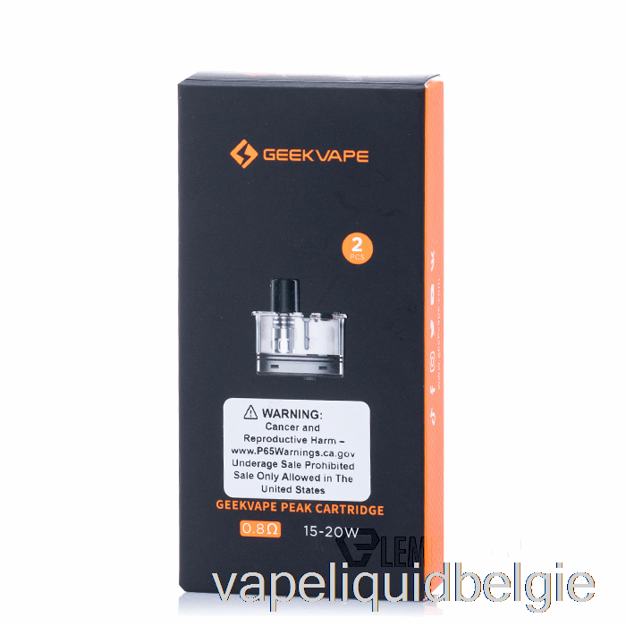 Vape België Geek Vape Peak Vervangende Pods 0.8ohm Peak Pods